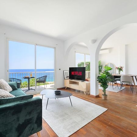 Proche Monaco, Vue Mer Et Acces A La Plage Saint-Antoine  Exterior foto